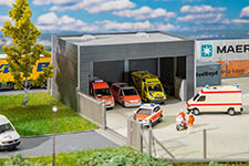 055-130893 - H0 - Fahrzeugunterstand, Systembau